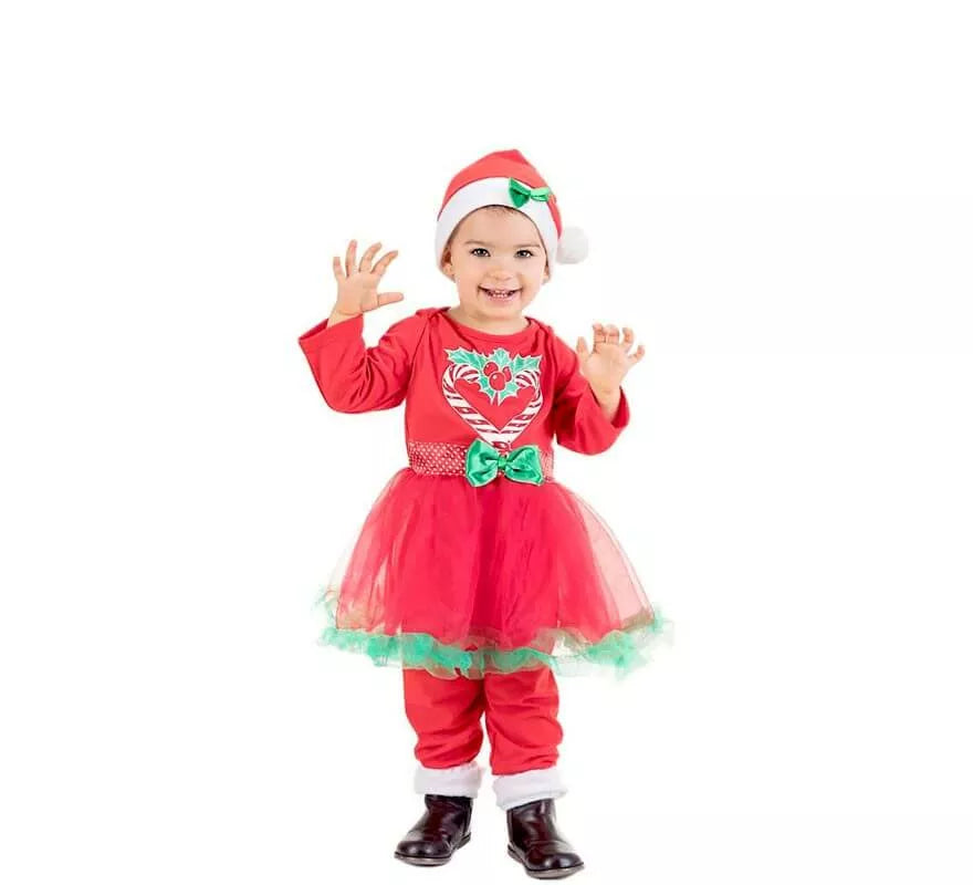 Translation missing: it.Disfraz de Mamá Noel con Tutú para bebé