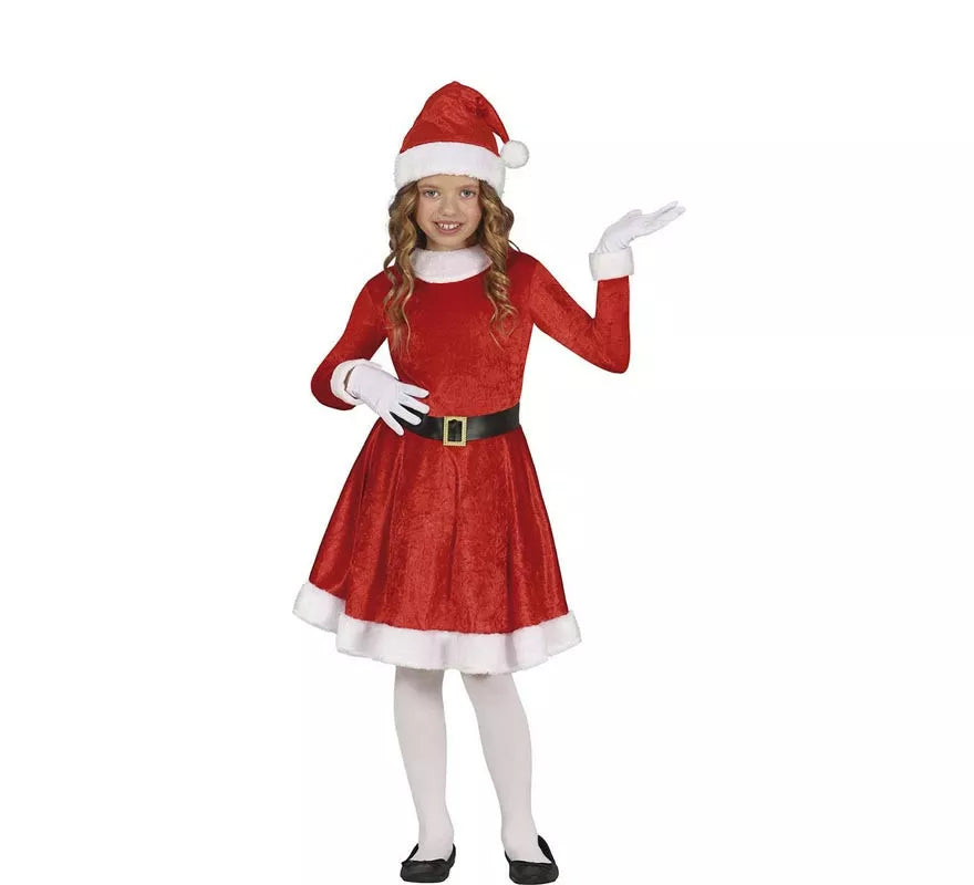Translation missing: it.Disfraz de Mamá Noel de Invierno para niña