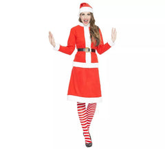 Costume di mamma noel o miss babbo natale per donna