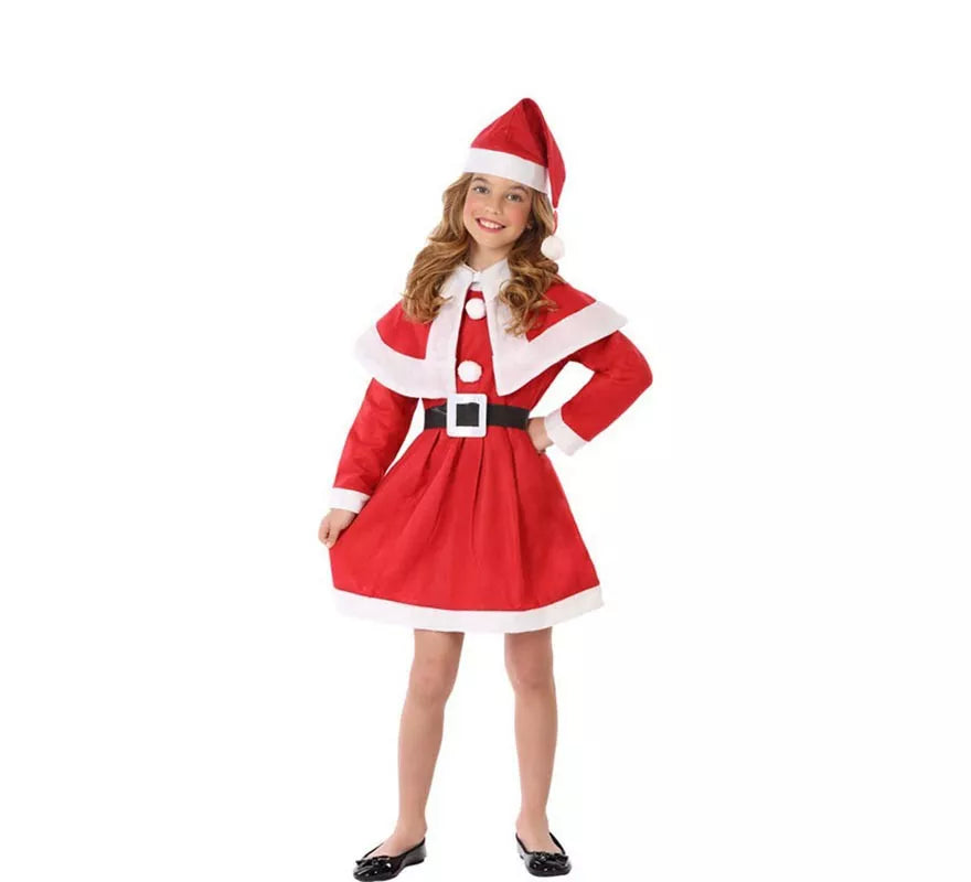 Translation missing: it.Disfraz de Mamá Noel para niña