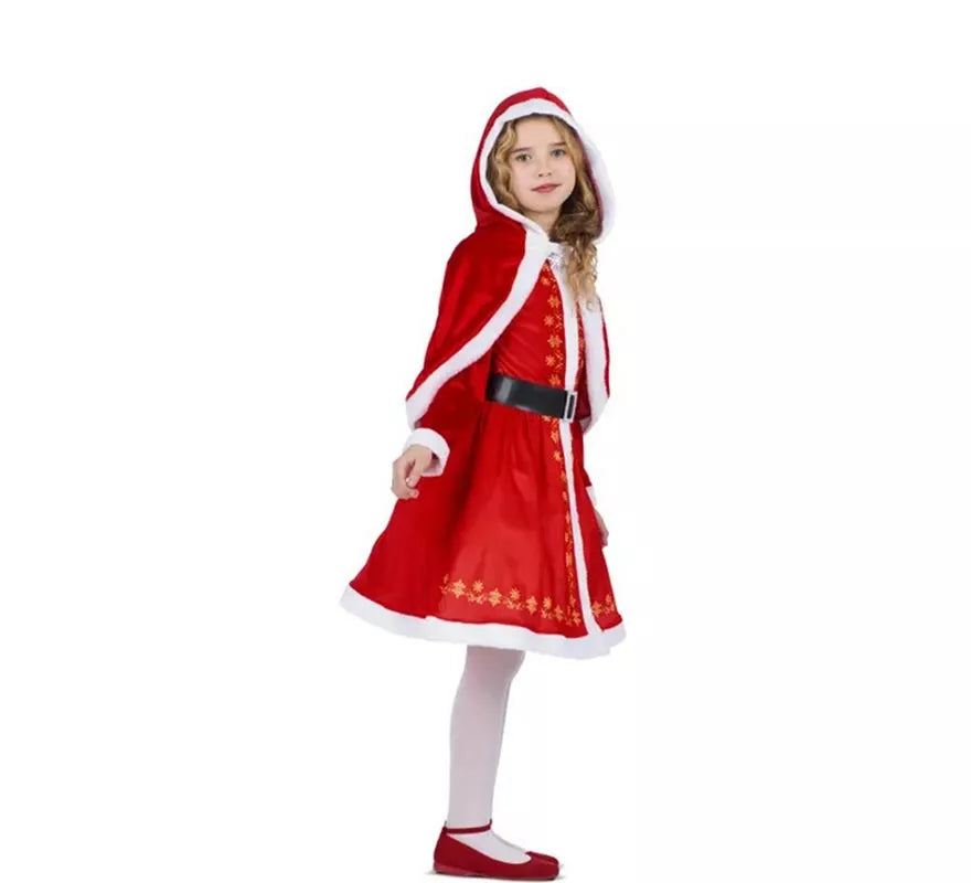 Disfraz de Mamá Noel para Niña