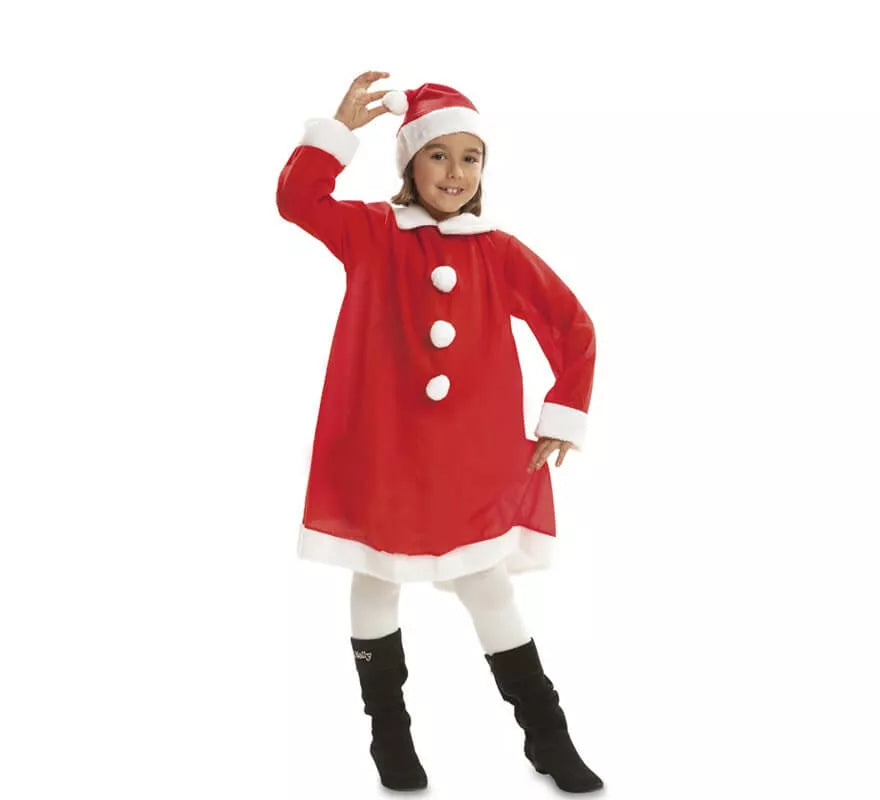 Disfraz de Mama Noel para niña y bebé