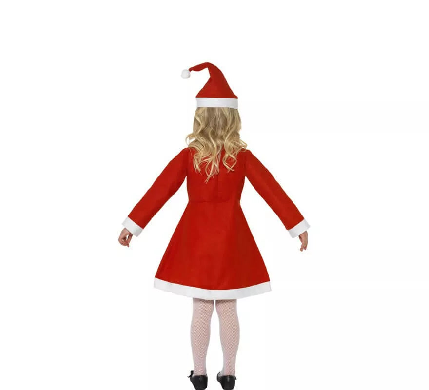 Translation missing: it.Disfraz de Mamá Noel Rojo para niña