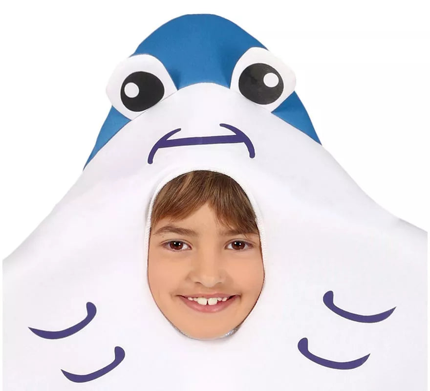 Translation missing: it.Disfraz de Mantarraya azul para niños