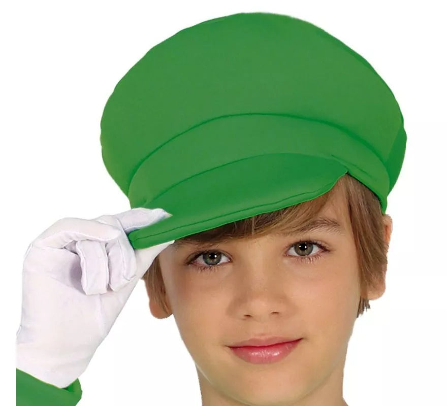 Translation missing: es.Disfraz de Maquinista verde de Tren para niños