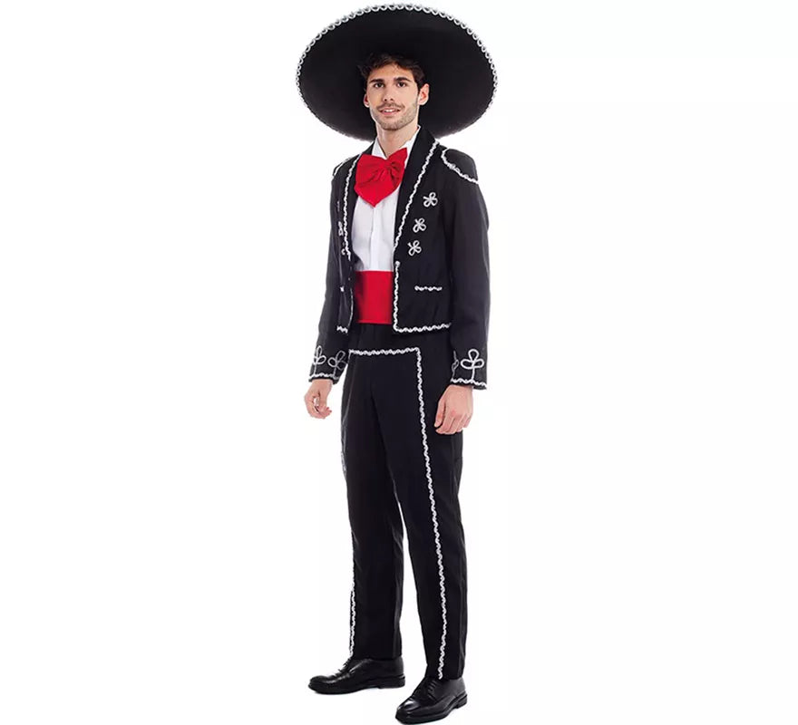 Translation missing: es.Disfraz de Mariachi Mexicano Cantante Charro para hombre