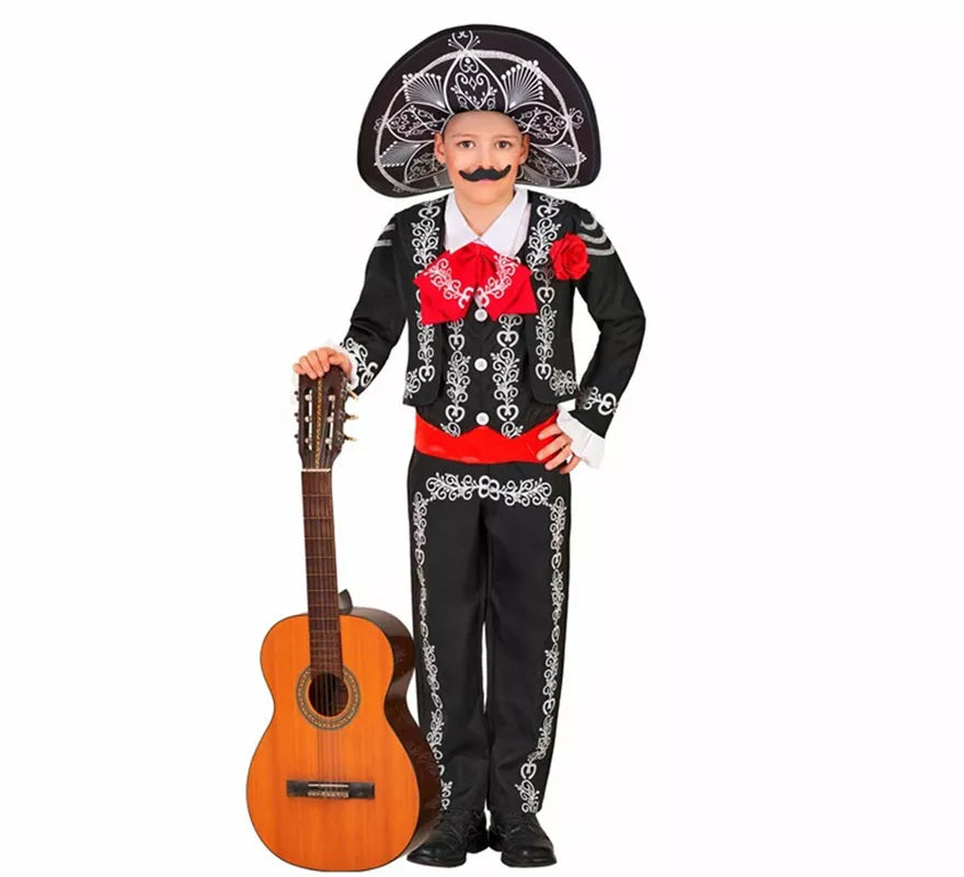 Translation missing: it.Disfraz de Mariachi Día de los Muertos para niños