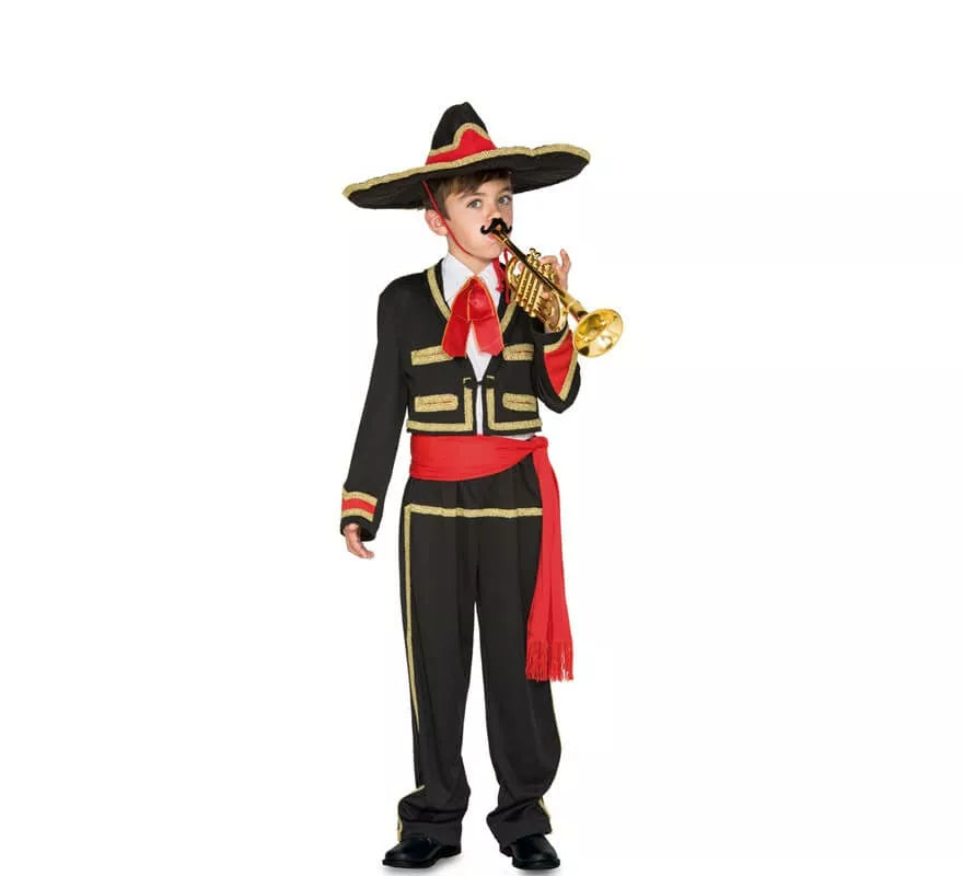 Translation missing: it.Disfraz de Mariachi Mexicano para niño