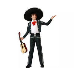 Costume Mariachi nero con cintura per bambino
