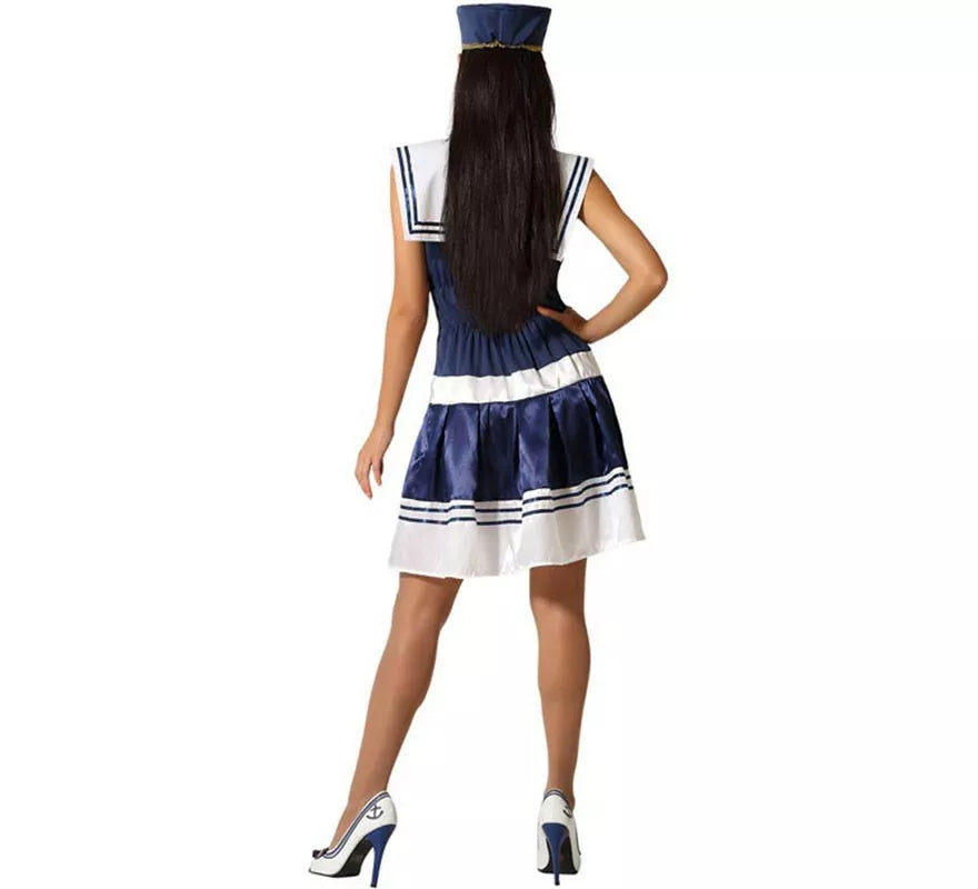 Translation missing: es.Disfraz de Marinera Azul para mujer