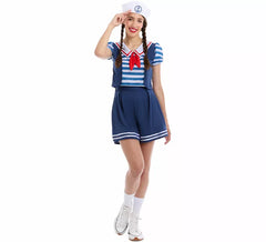 Costume da marinaia blu per donna