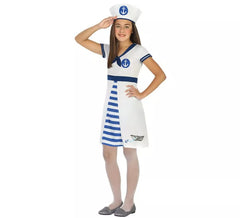 Costume da Marinaia con ancora per bambina