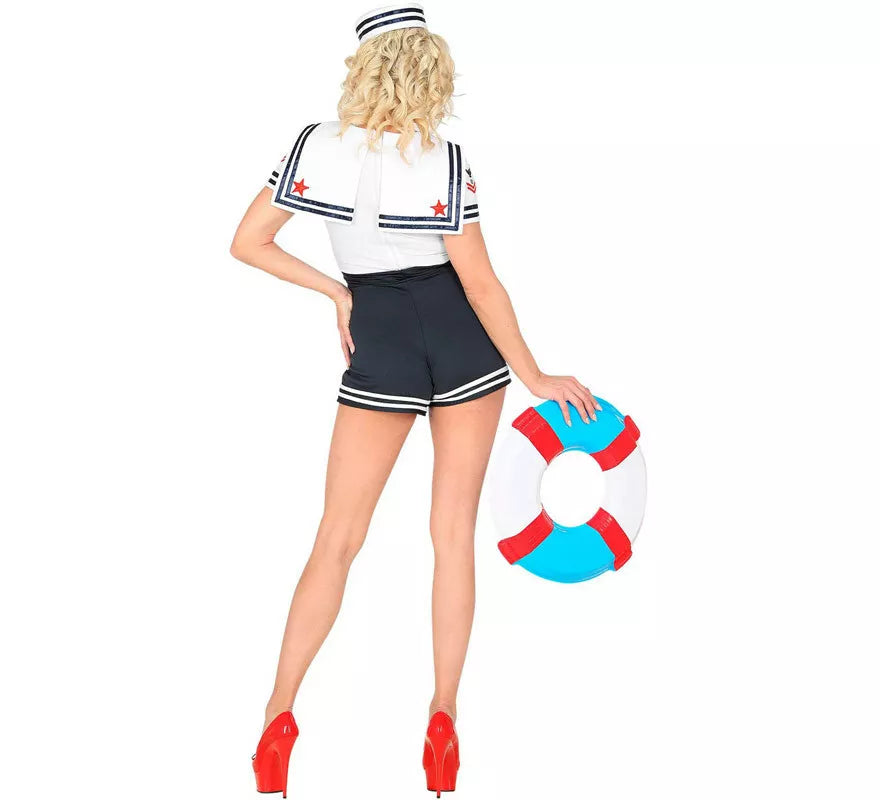 Translation missing: it.Disfraz de Marinera con Shorts Altos para mujer