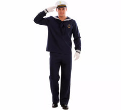 Costume da marinaio blu per uomo