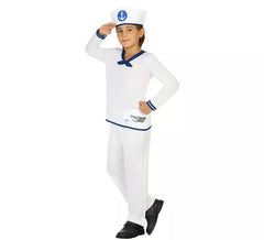 Costume da marinaio con ancora per un bambino