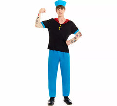 Costume da marinaio forte per uomo