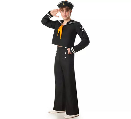 Disfraz de Marinero negro con Pantalón para hombre