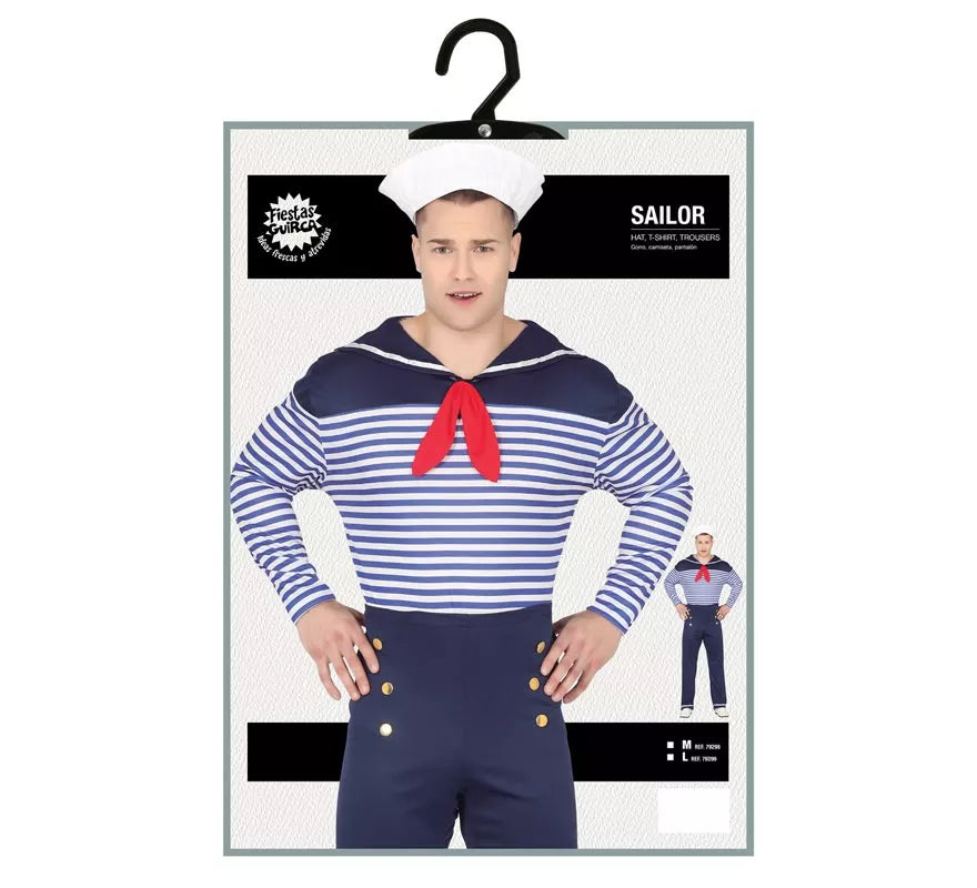 Translation missing: es.Disfraz de Marinero para hombre