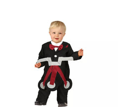 Costume da burattino triciclo per bebè