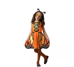 Costume da farfalla monarca per bambina