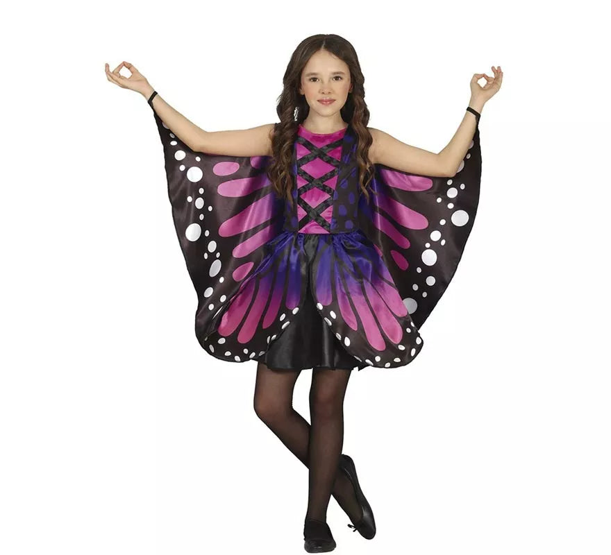 Translation missing: it.Disfraz de Mariposa morada para niña