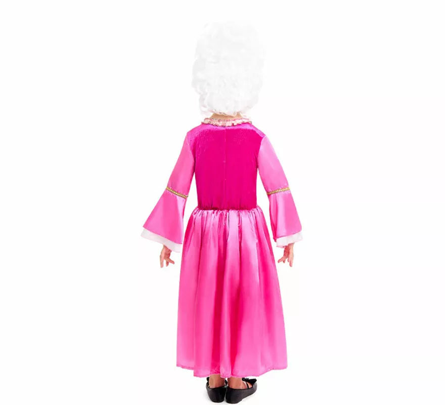 Translation missing: it.Disfraz de Marquesa de Época rosa para niña