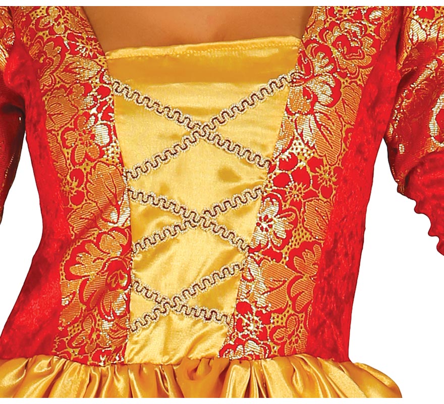Disfraz de Marquesa roja para mujer