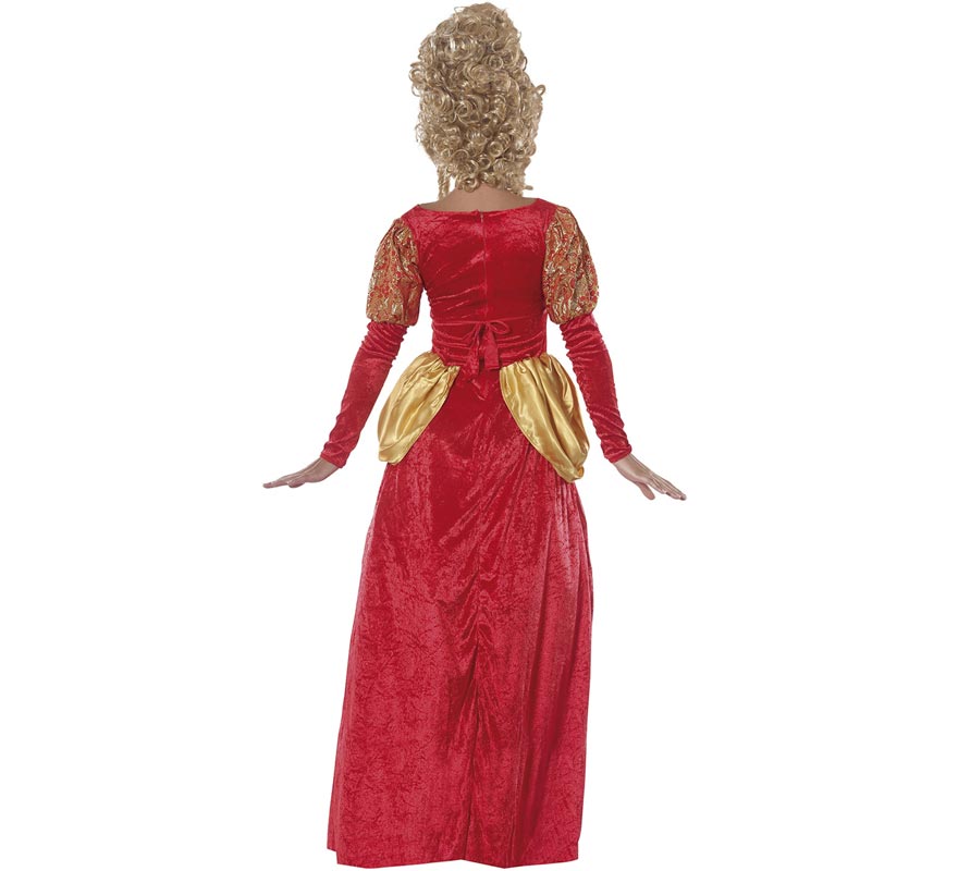 Disfraz de Marquesa roja para mujer