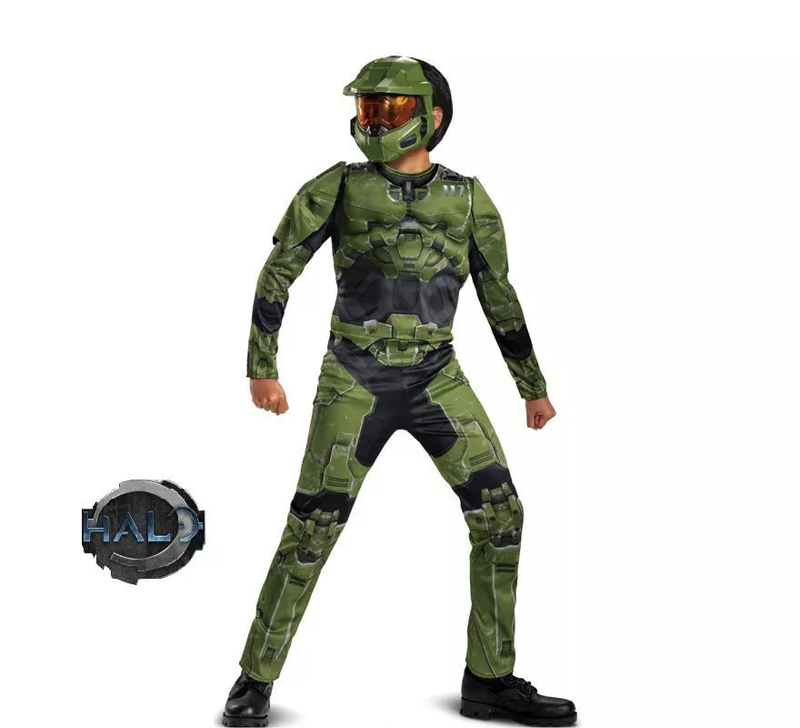 Translation missing: it.Disfraz de Master Chief Halo de Lujo para niño