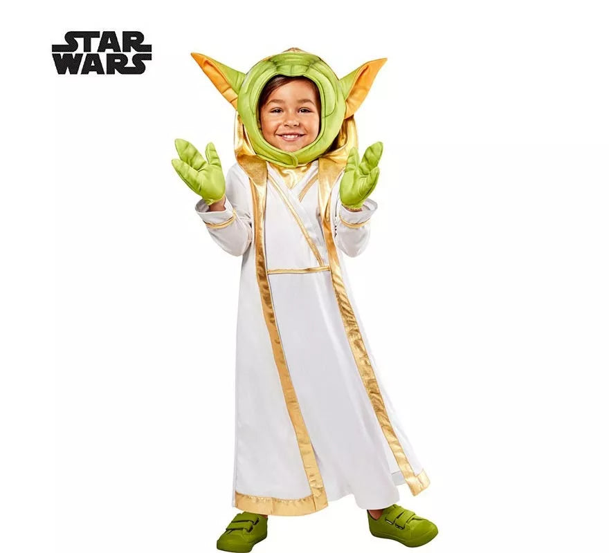 Translation missing: it.Disfraz de Master Yoda Young Jedi star wars deluxe para niños