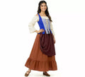 Disfraz de Mesonera Medieval para mujer
