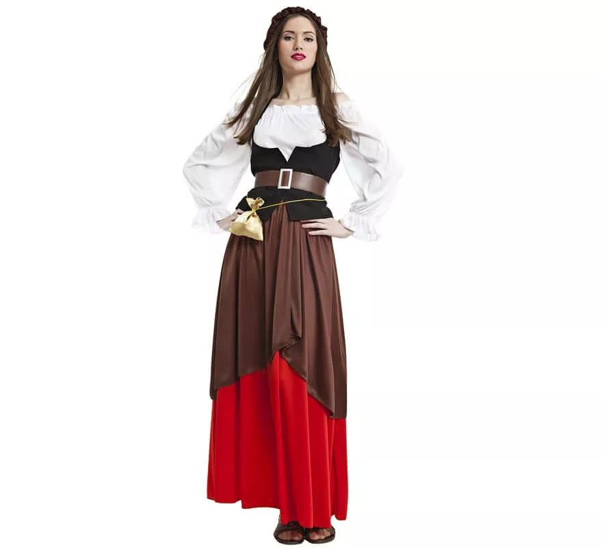 Translation missing: es.Disfraz de Mesonera Medieval para mujer