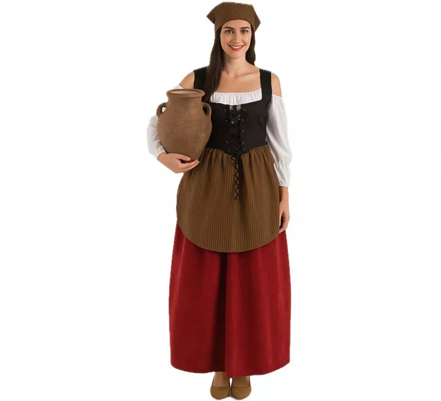 Translation missing: es.Disfraz de Mesonera Medieval para mujer