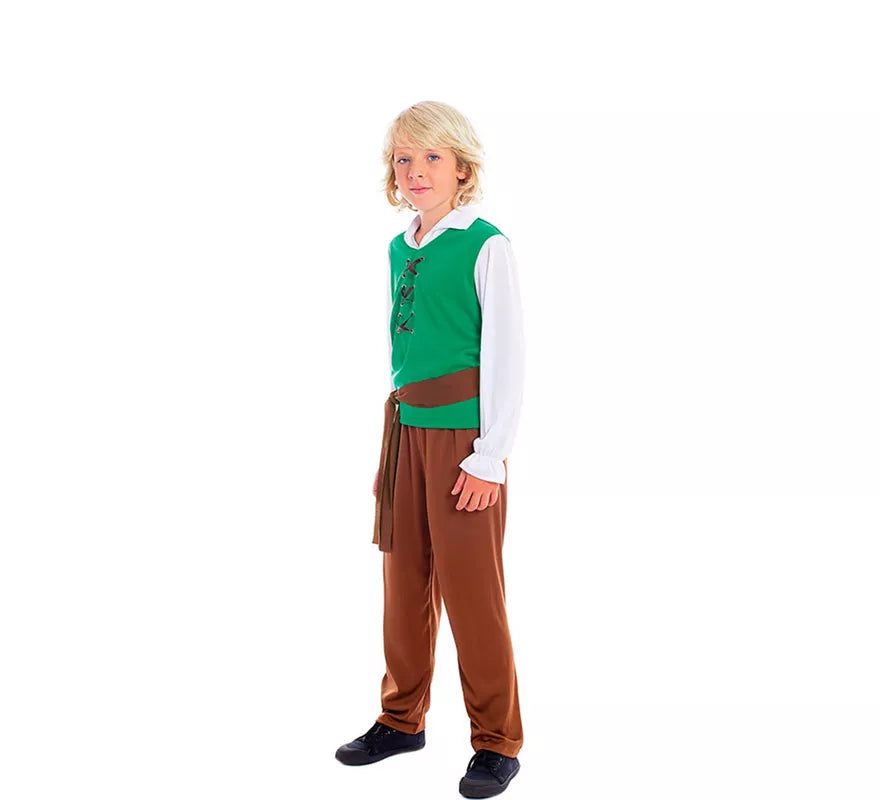 Translation missing: es.Disfraz de Mesonero Medieval Clásico para niño