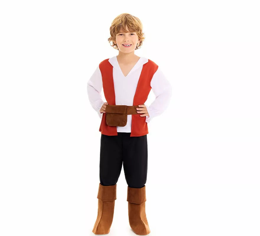 Disfraz de Mesonero Medieval para niño