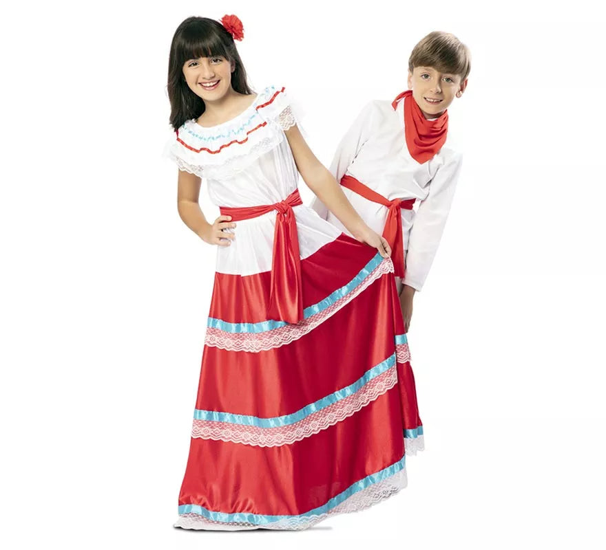 Translation missing: es.Disfraz de Mexicana para niña