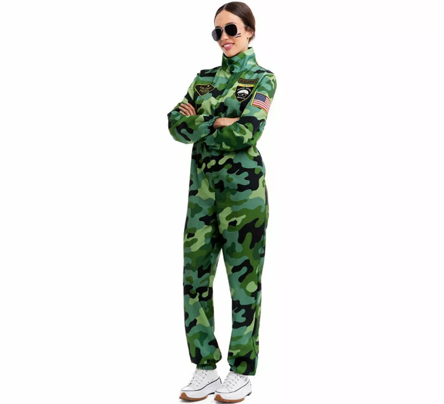 Translation missing: it.Disfraz de Militar Camuflaje para hombre