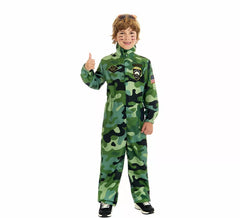 Costume militare mimetico per bambino
