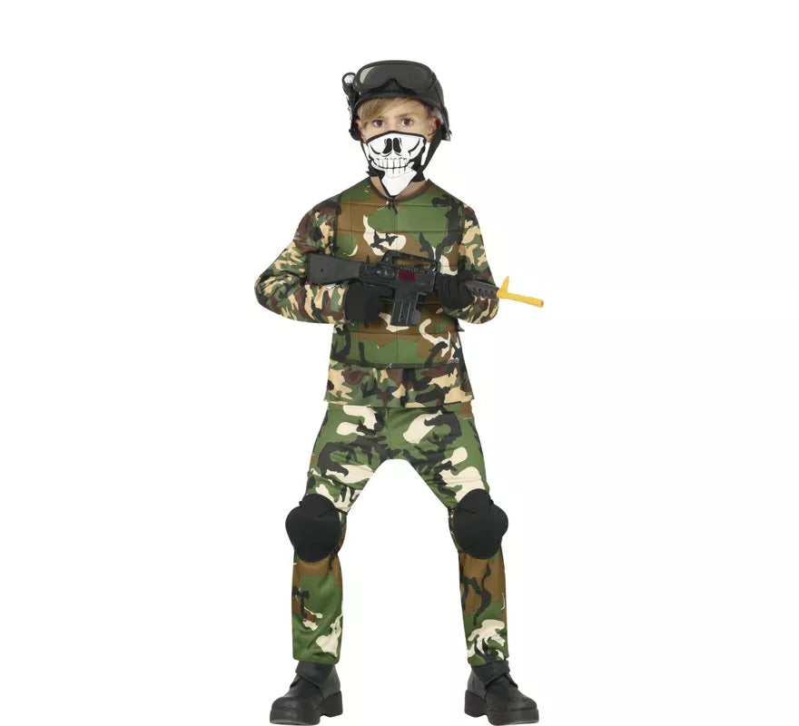 Translation missing: it.Disfraz de Militar de Élite para niños