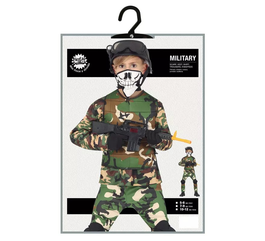 Translation missing: it.Disfraz de Militar de Élite para niños