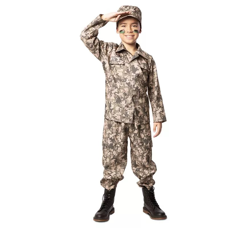 Translation missing: es.Disfraz de Militar para niños