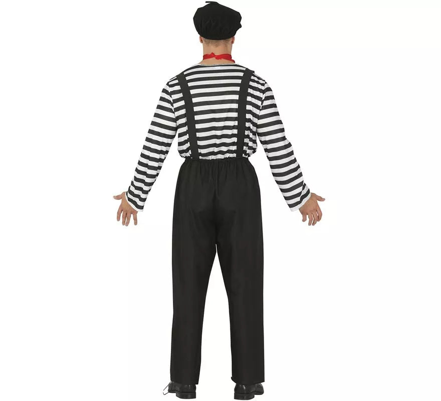 Translation missing: it.Disfraz de Mimo Parisino para hombre