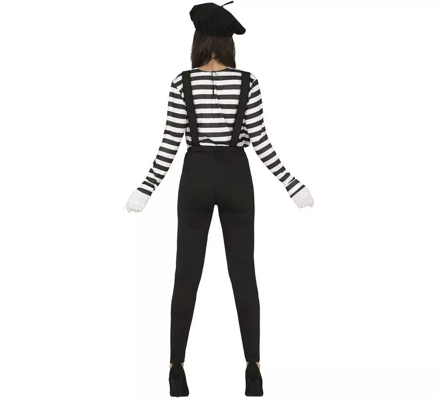 Translation missing: it.Disfraz de Mimo Parisino para mujer