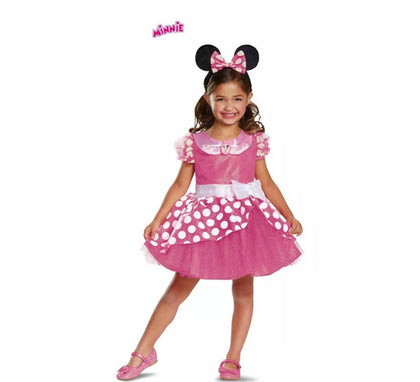 Disfraz de Minnie Mouse Deluxe de Disney para niña