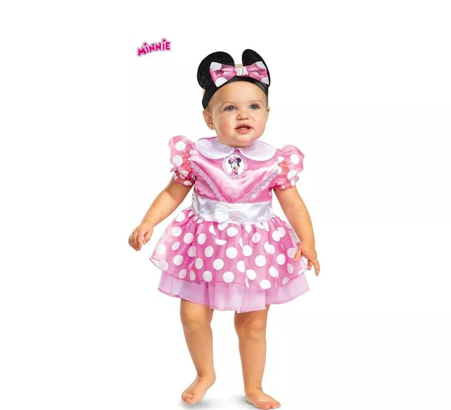 Translation missing: es.Disfraz de Minnie Mouse Disney clásico para bebé