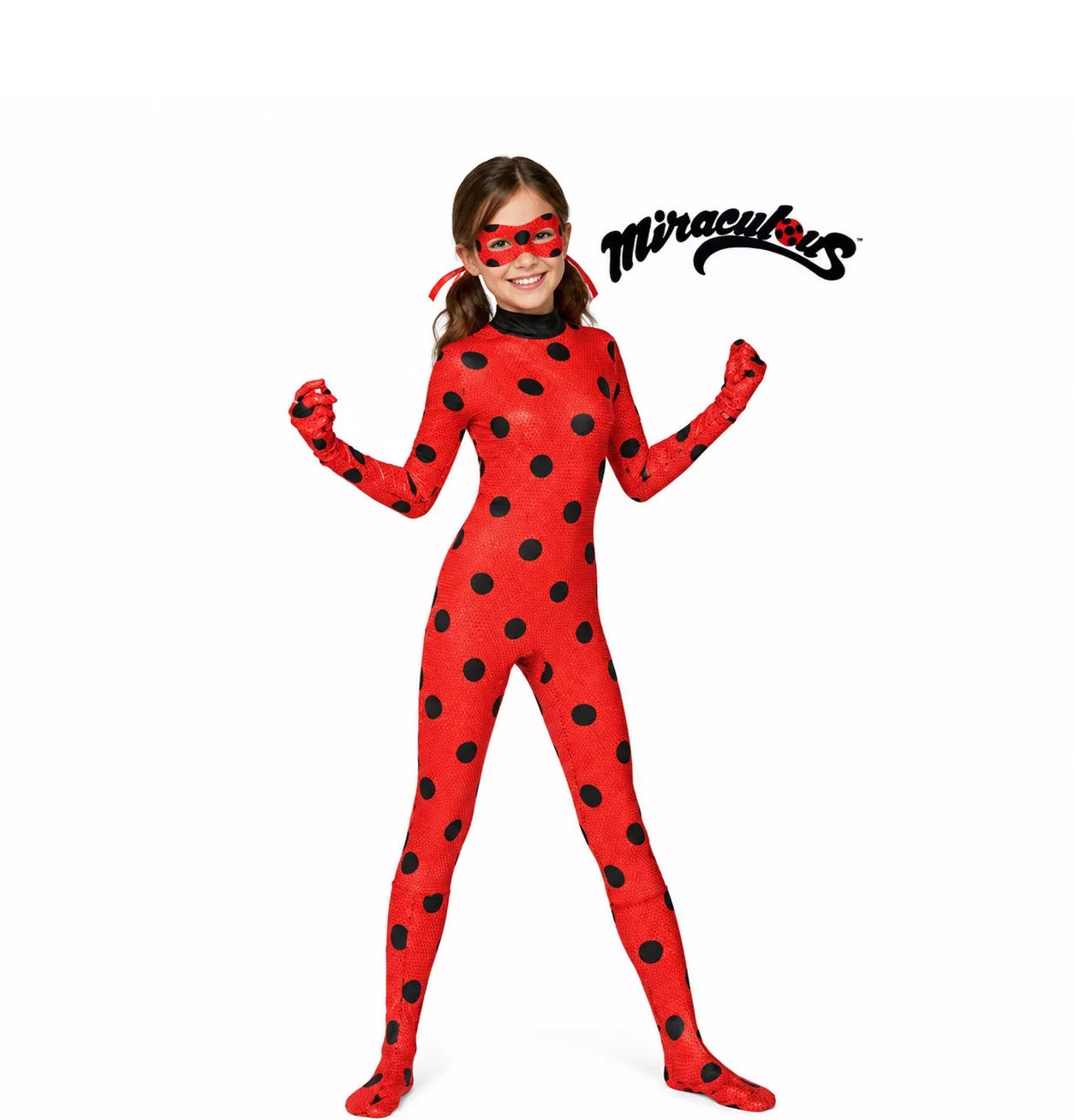 Translation missing: it.Disfraz de Miraculous Ladybug con peluca para mujer