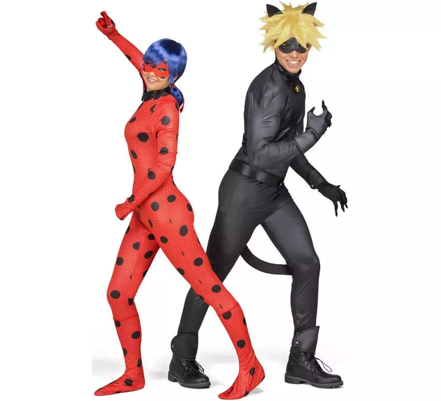 Translation missing: it.Disfraz de Miraculous Ladybug con peluca para mujer