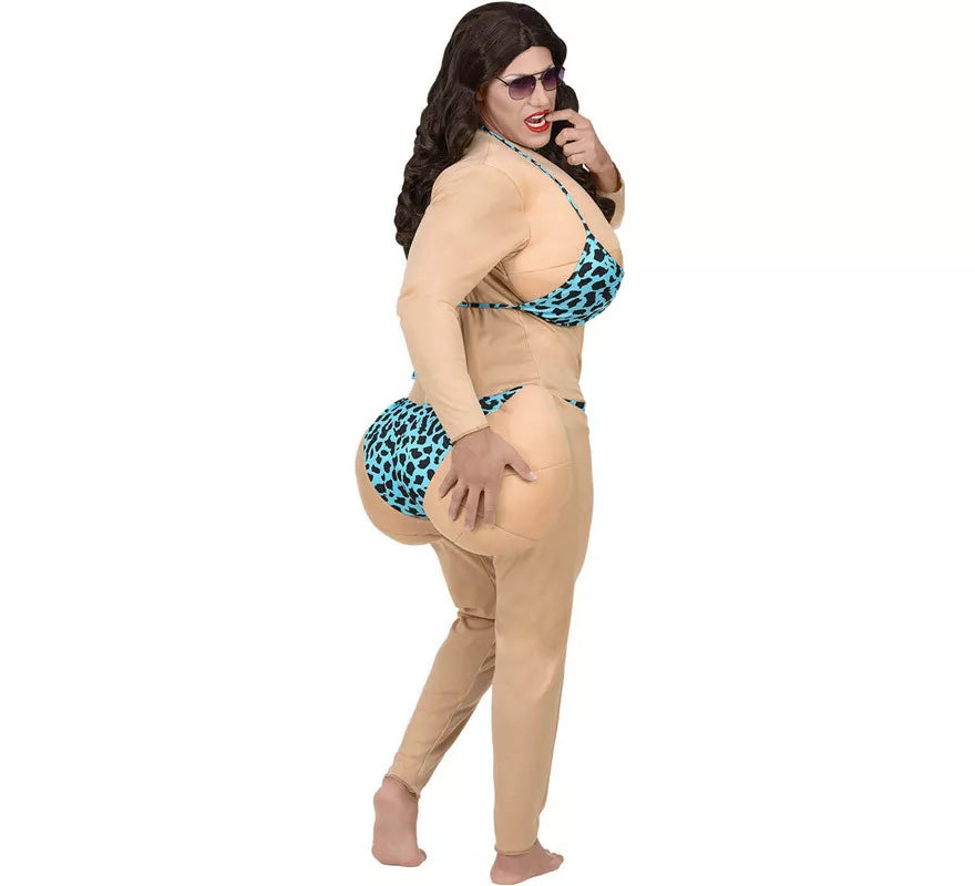 Translation missing: it.Disfraz de Miss Bikini Acolchado para hombre