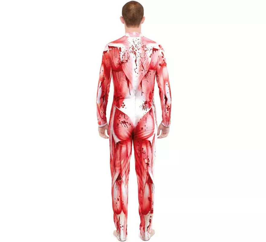 Translation missing: it.Disfraz de Modelo Anatómico con Músculos para hombre
