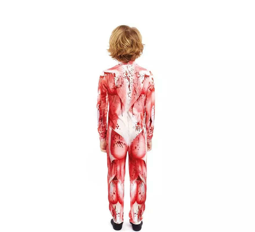Translation missing: es.Disfraz de Modelo Anatómico con Músculos para niño y adolescente